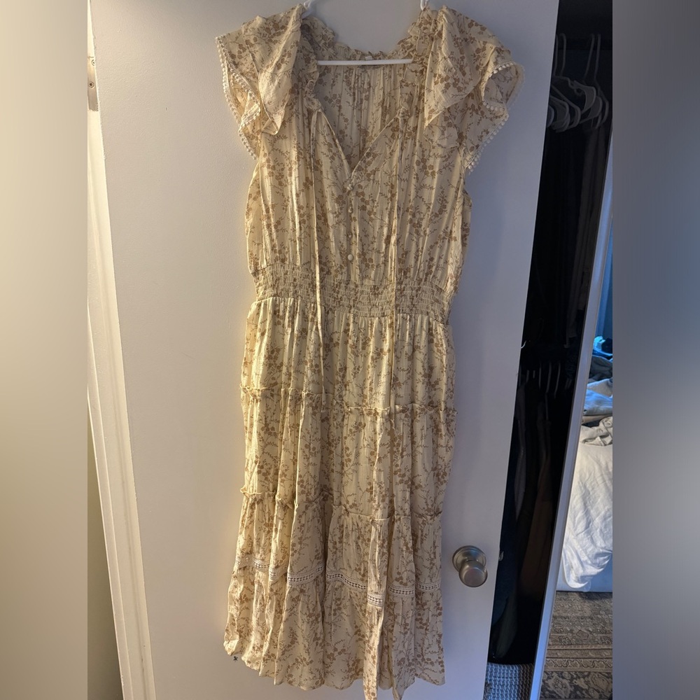 Floral moon river dress